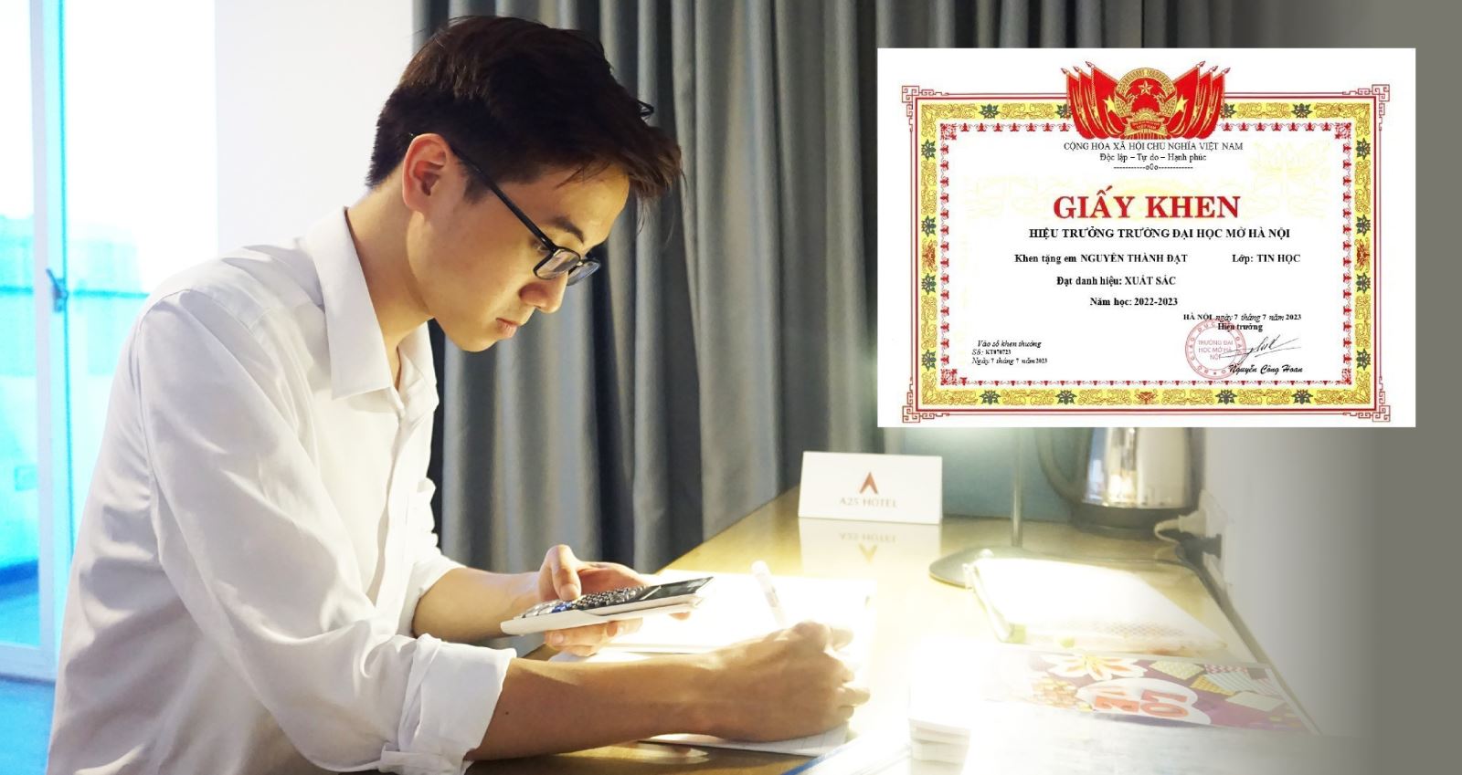 khach-san-a25-hotel-nang-niu-tri-tue-viet-nam-uu-dai-giam-50-cho-cac-si-tu-thi-dai-hoc-hoc-sinh-co-bang-khen-kha-gioi