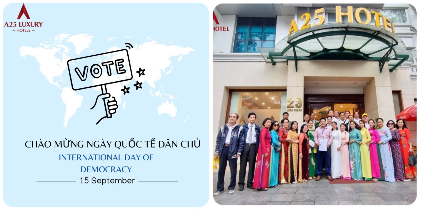 khach-san-a25-tran-trong-kinh-chao-quy-khach-hang-va-doi-tac-trong-ngay-dac-biet-ngay-quoc-te-dan-chu