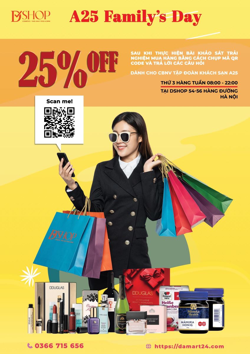 happy-shopping-cung-a25’s-day-–-ngay-giam-gia-uu-dai-danh-rieng-cho-thanh-vien-tap-doan-a25-hotel-tai-dshop-54-56-hang-duong-ha-noi
